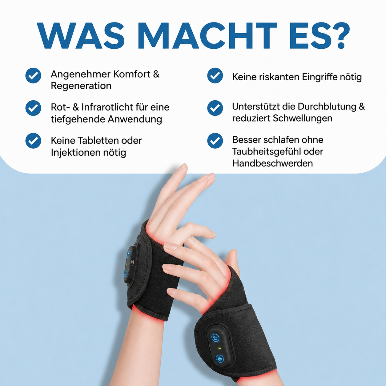 VitaWrap Rotlicht-Bandage