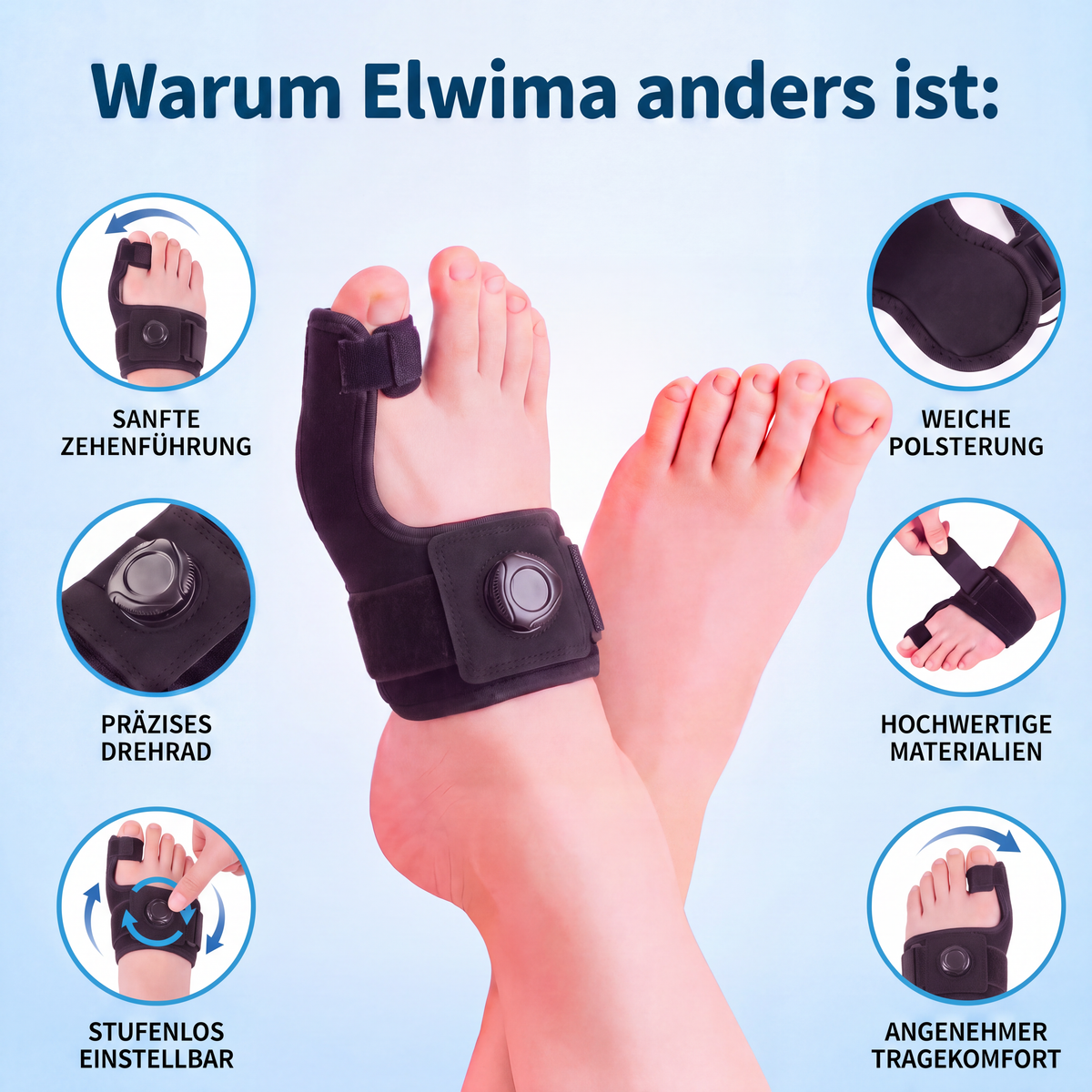 Elwima™ Hallux-Schiene