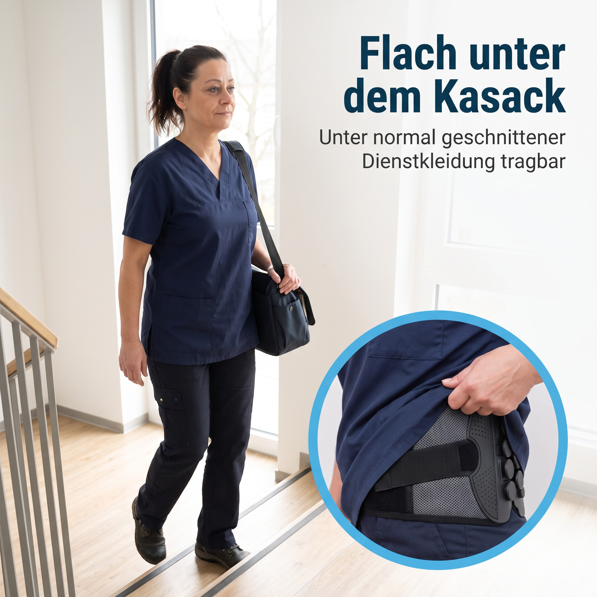 TourPass™ – Rückenstützgurt mit Seilzug